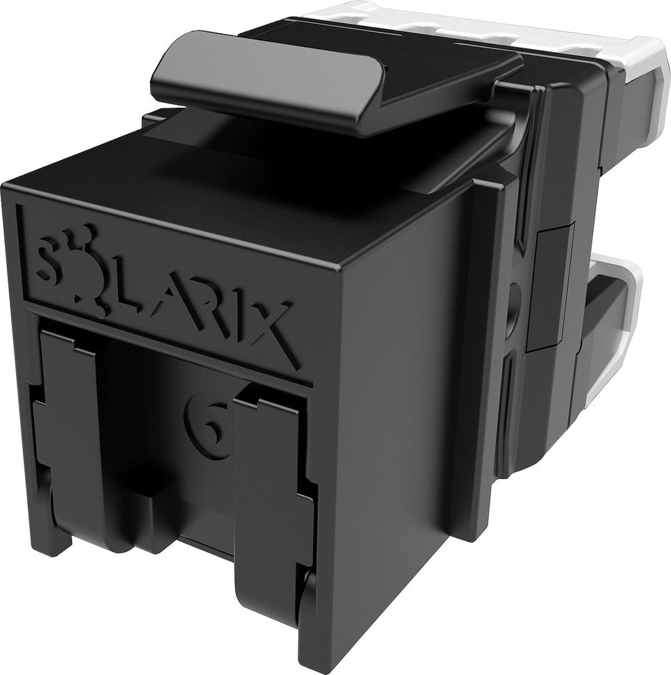 Solarix MULTIPACK 24 ks - rychlozařezávací keystone CAT6 UTP RJ45