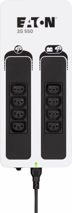 EATON UPS 3S 550IEC, 550VA, 330W, 1/1 fáze