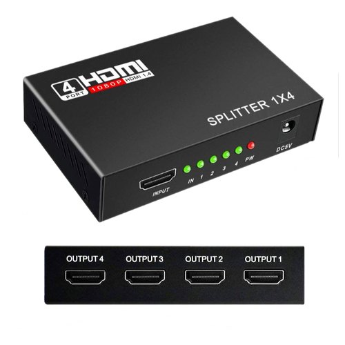 4World 06936 Splitter / Rozbočovač HDMI 1x4, HDMI 1.2a