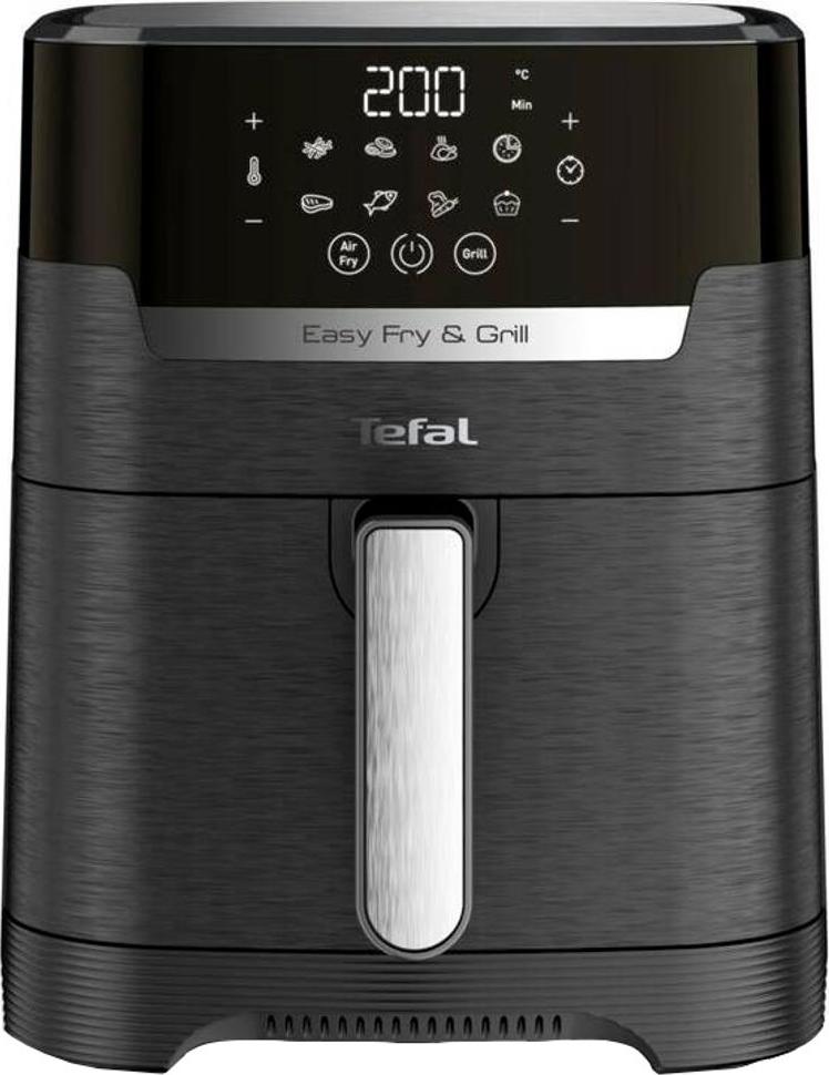 Tefal EY505815 Easy Fry&Grill fritéza, horkovzdušná, 1550 W, displej, 4.2 l, regulace teploty, časovač, černá