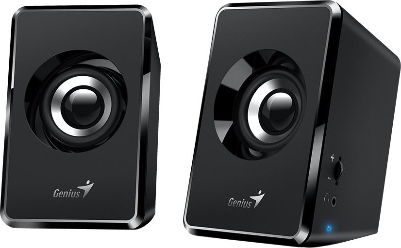 GENIUS reproduktory SP-U125/ 2.0/ 3W/ černá