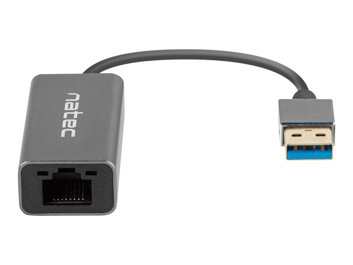 NATEC CRICKET externí Ethernet síťová karta USB 3.0 1X RJ45 1GB kabel