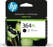 HP 364XL Black Ink Cart, 18 ml, CN684EE (550 pages)