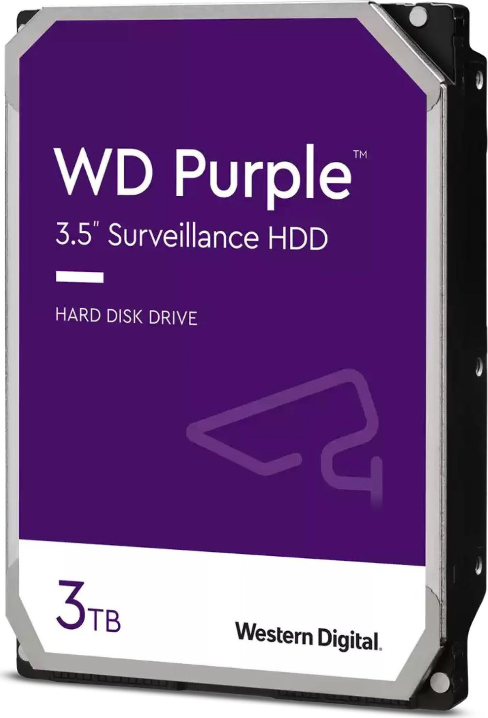 WD PURPLE WD33PURZ 3TB, SATA III 3.5", 256MB, 175MB/s, Low Noise, CMR