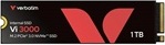 VERBATIM SSD Vi3000 Internal PCIe NVMe M.2 SSD 1TB , W 3000/ R 3300 MB/s