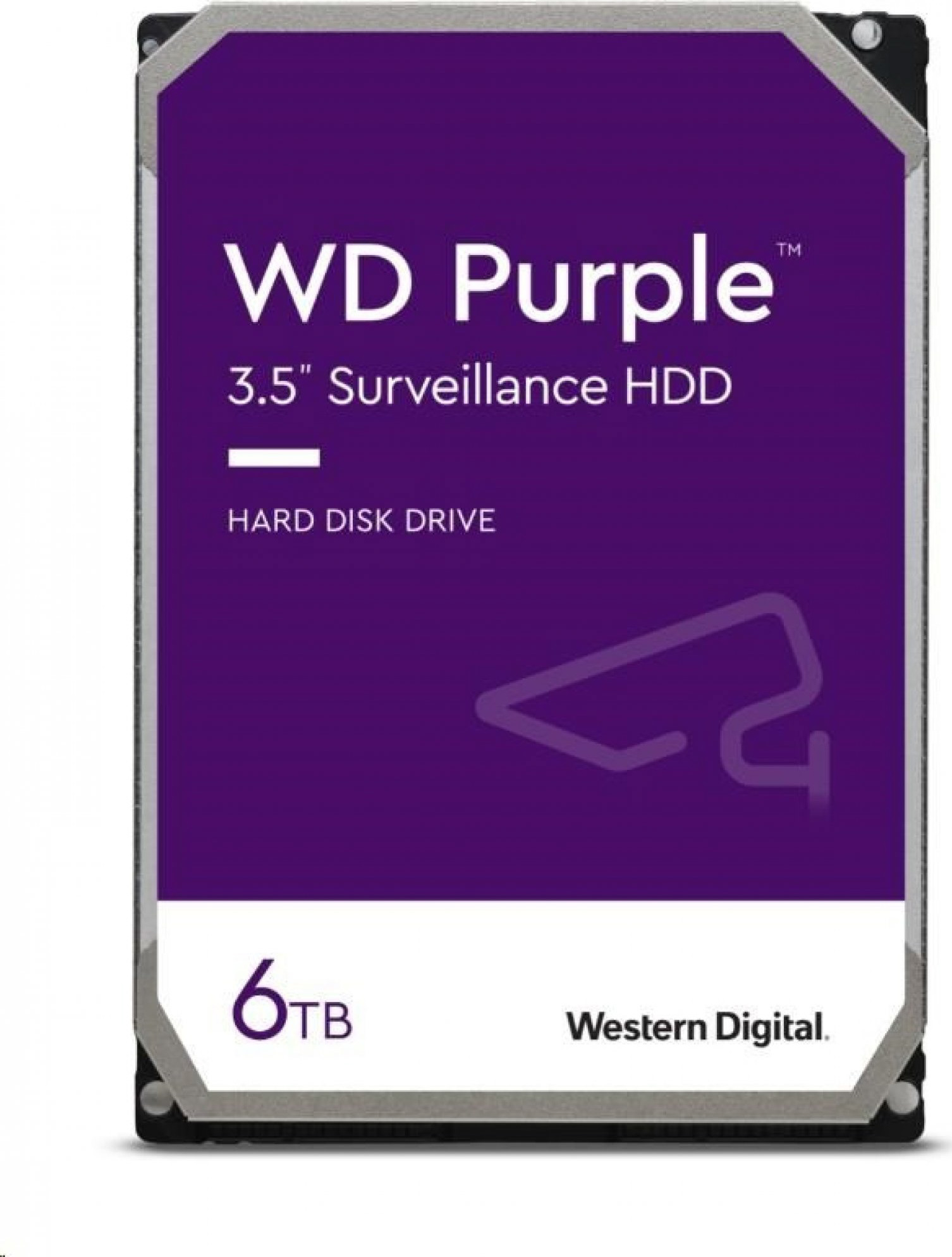 WD PURPLE WD64PURZ 6TB SATA/600 256MB cache, Low Noise, CMR
