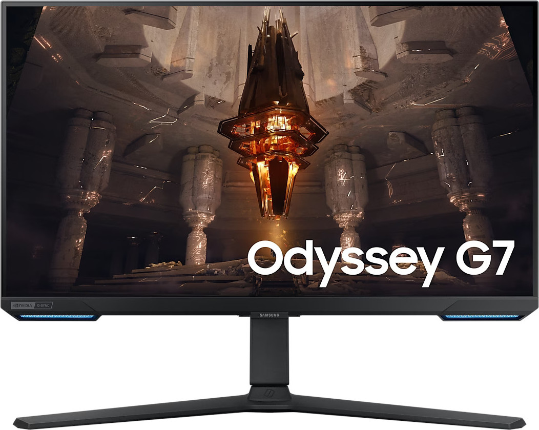 SAMSUNG MT LED LCD Gaming Smart Monitor 28" Odyssey G70B - IPS,UHD,rovný, 3840x2160, 144H, 1ms, WiFi, BT,Pivot