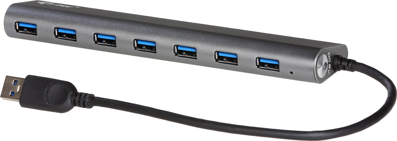 i-tec USB 3.0 Hub 7-Port se síťovým zdrojem