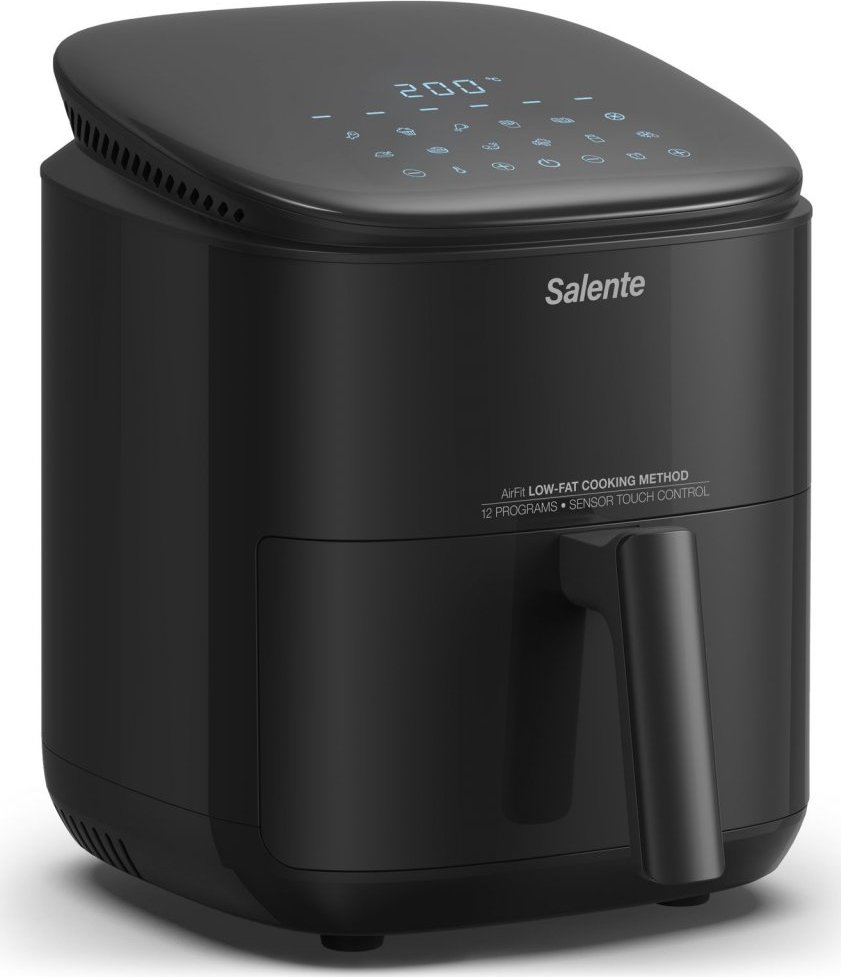 Salente AirFit, horkovzdušná fritéza 4v1, 3,5 l, černá