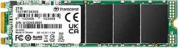 TRANSCEND SSD 825S 2TB, M.2 2280 SSD, SATA3 B+M Key, TLC
