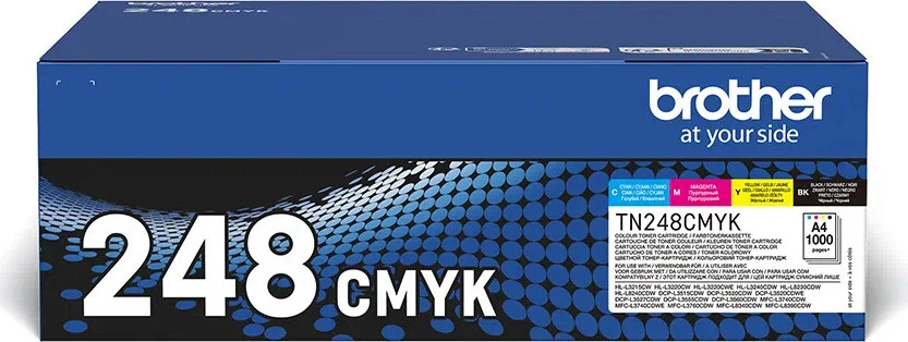 BROTHER Toner TN-248VAL - 1 000 stran - černý a barevné