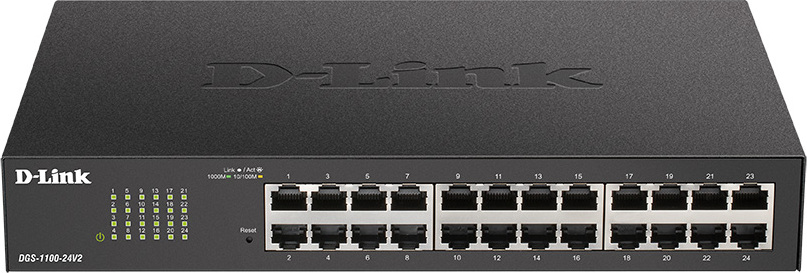 D-Link DGS-1100-24V2 24-port Gigabit Smart switch