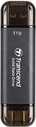 TRANSCEND SSD ESD310C 256GB, External SSD, ESD310C, USB 10Gbps, Type C/A