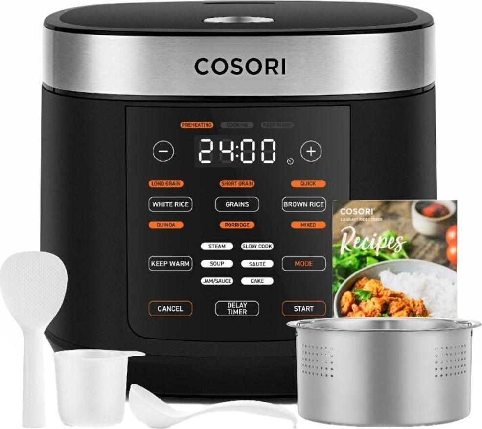 Cosori Multicooker CRC - multifunkční hrnec a rýžovar 5L