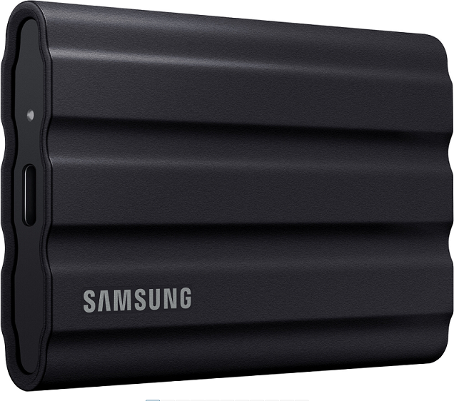 Samsung T7 Shield 4TB SSD voděodolný, prachuvzdorný, odolný pádu ze 3m, USB3.2 Gen2,stupen krytí IP65