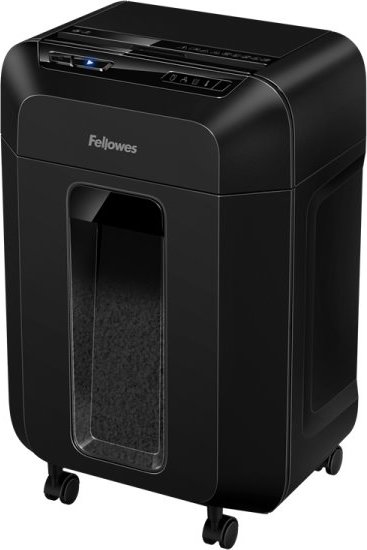FELLOWES skartovač AutoMax 90 M/ křížový řez 4 x 12 mm/ objem koše 17 l/ stupeň utajení P-4 (důvěrné)/ černý