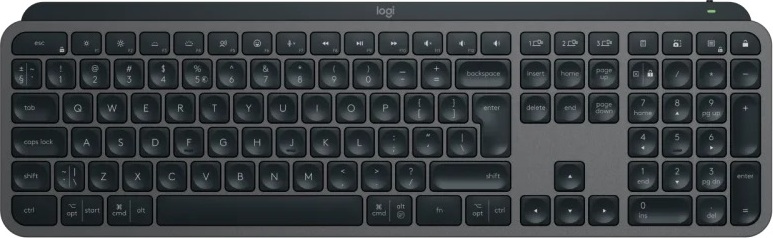 Logitech MX Keys S, CZ-SK, černá/šedá