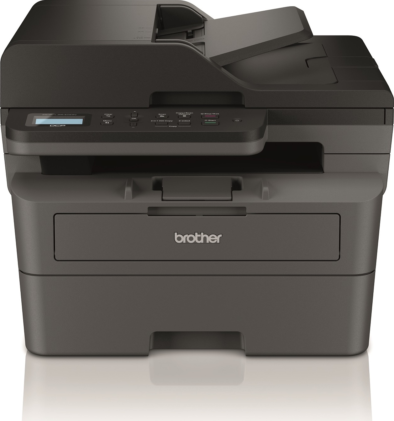 BROTHER multifunkce mono laserová mono DCP-L2640DN - A4, 34ppm, 1200x1200dpi, USB, LAN, 256 MB paměť