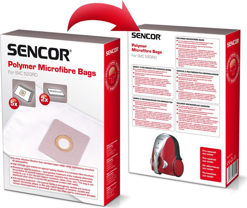 VRECKO SVC 520 (5ks) SENCOR