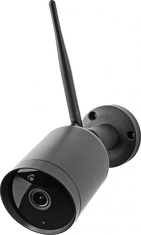 NEDIS IP kamera/ venkovní/ IP65/ Wi-Fi/ 1080p/ MicroSD/ Cloud / 12 VDC/ noční vidění/ Android/ iOS/ černá