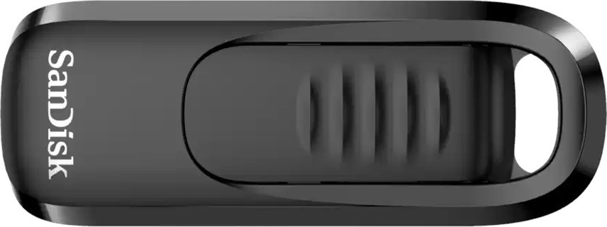 SanDisk Ultra Slider, 64GB, USB-C 3.2, Černá