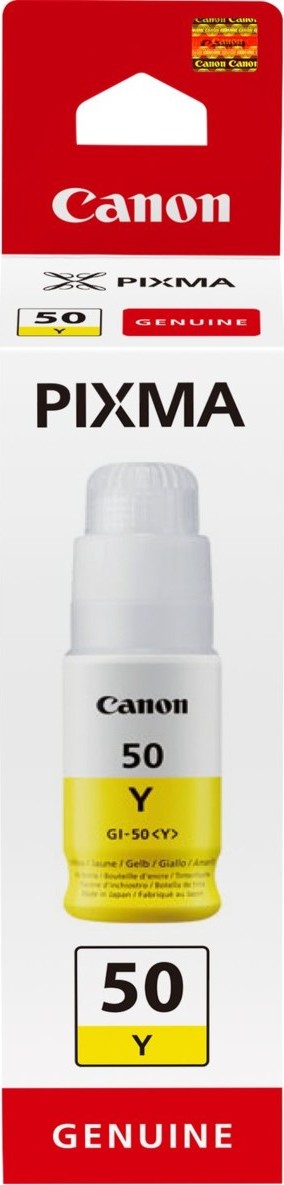 Canon BJ INK GI-50 Y (Yellow Ink Bottle)
