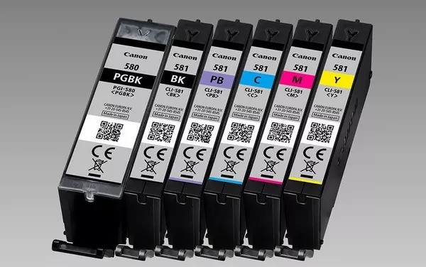 Canon CARTRIDGE PGI-580/CLI-581 BK/CMYK Multi-pack SEC pro PIXMA TS615x,625x,635x,815x,915xTR7550,8550