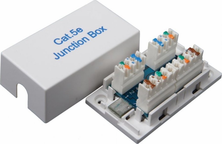 Solarix Spojovací box CAT5E UTP 8p8c LSA+/Krone