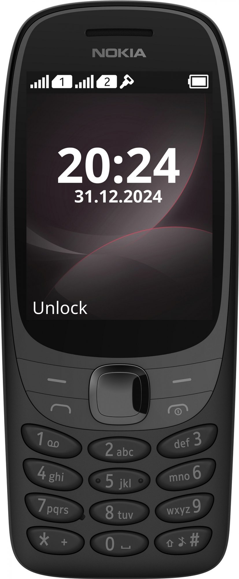 Nokia 6310 Dual SIM, černá (2024), (CZ, SK, HU)