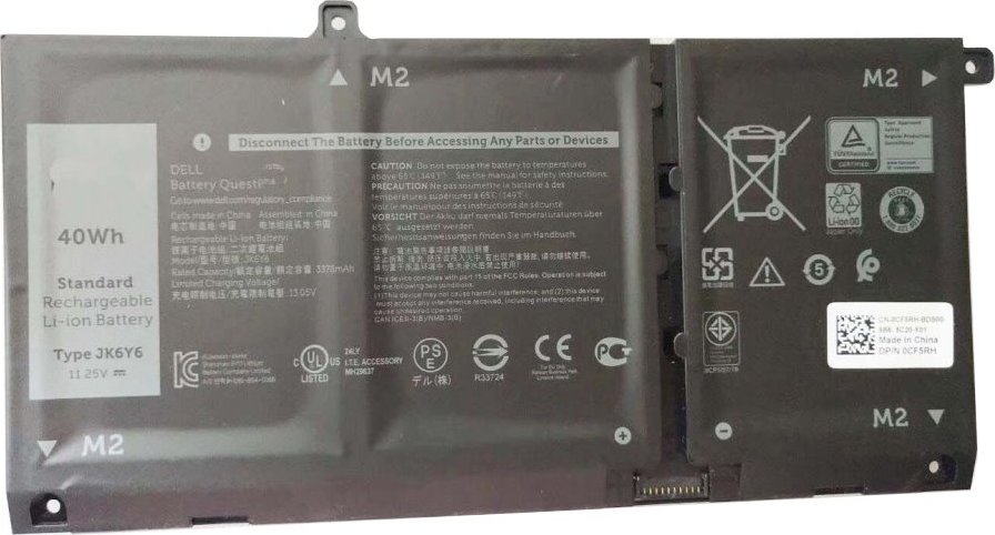 DELL baterie/ 3-článková/ 40 Wh/ pro Inspiron 5501,5502, Latitude 3410,3510, Vostro 5401,5402,5501,5502