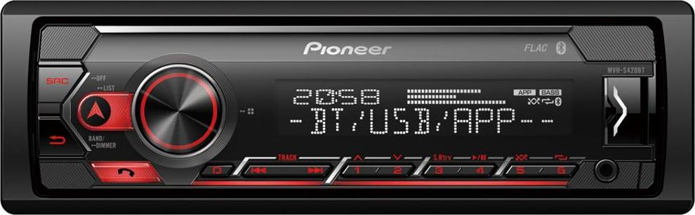 MVH-S420BT autorádio s BT Pioneer