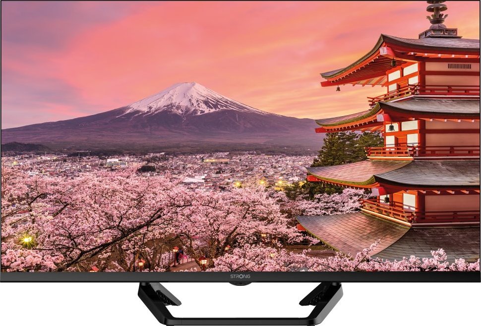 STRONG SMART LED TV 32"/ SRT32HG6733C/ HDR10/ 1366x768/ DVB-T2/C/S2/ H.265/HEVC/ 2x HDMI/ USB/ Wi-Fi/ LAN/ F/ Google TV