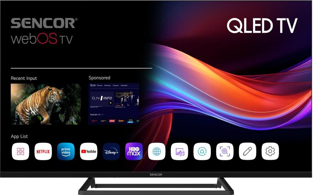 SLE 40QF860B QLED WEBOS SMART TV SENCOR