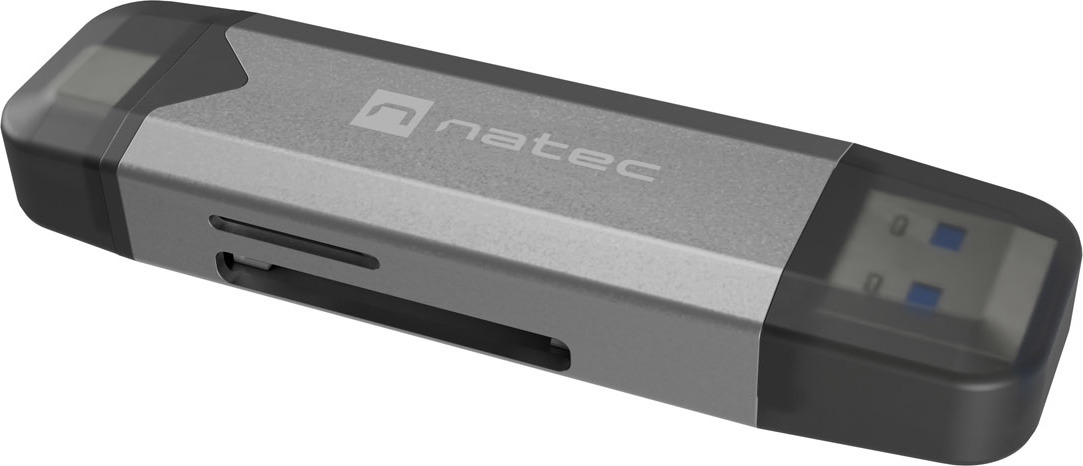 Čtečka karet Natec SCARAB 3 USB-A + USB-C 3.1 GEN 1/microSD/microSDHC/microSDXC/SD/SDHC/SDXC/T-Flash