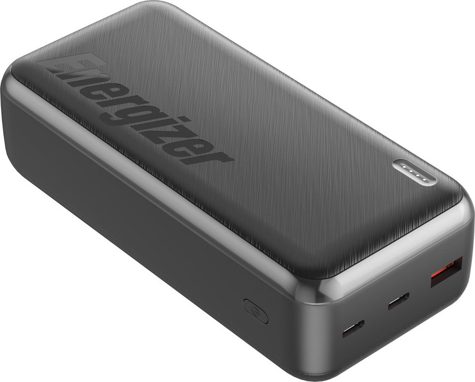 Energizer powerbanka UE30055PQ   30000mAh,, Power Delivery, černá