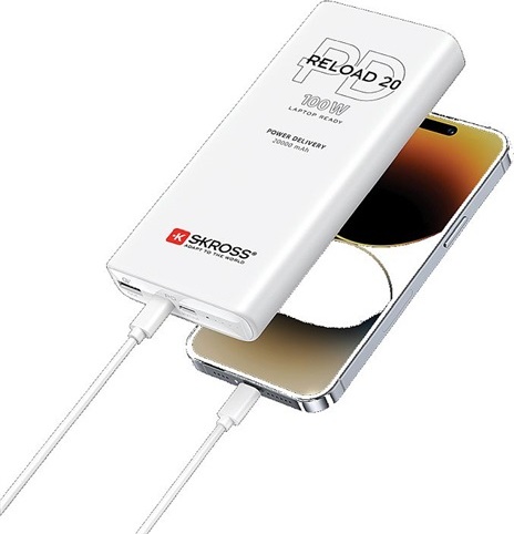 SKROSS powerbank Reload 20 100W PD, 20 000mAh, USB A+C
