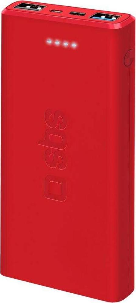 201714 Colour 10 RED Powerbank 10000mAh