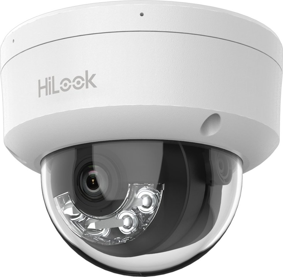 HiLook Powered by HIKVISION/ IPC-D140HA-LU/ Dome/ 4Mpix/ 2.8mm/ Smart Hybrid Light/ MD2.0/ IP67+K08/ IR 30m
