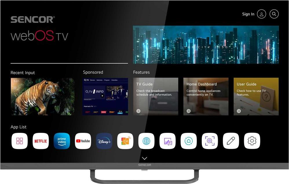 SLE 32S840TCSB SMART TV SENCOR