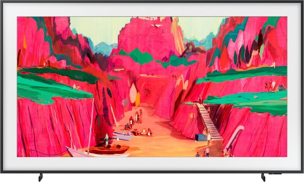 SAMSUNG SMART NEO QLED TV 75"/ The Frame QE75LS03FW/ 4K Ultra HD/ DVB-T2/S2/C/ H.265/HEVC/ 5xHDMI/ 2xUSB/ Wi-Fi/ LAN/ G