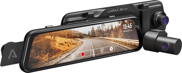 LAMAX S8 Dual - kamera do auta