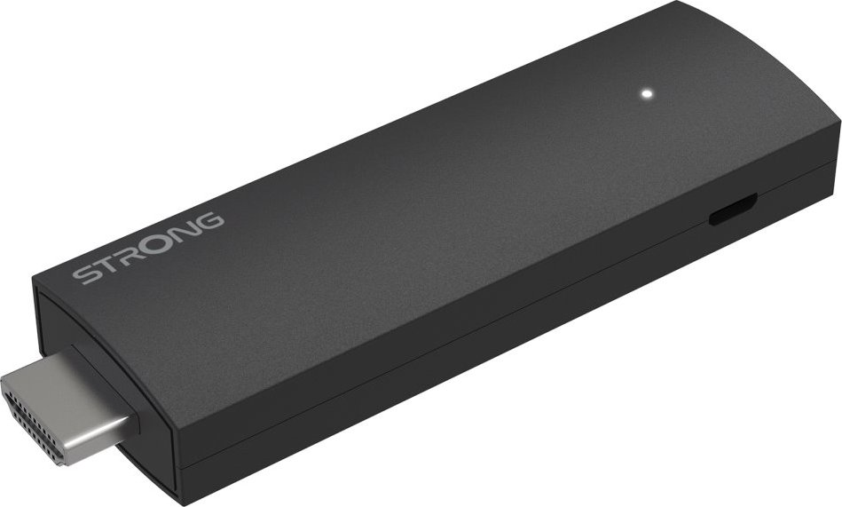 STRONG FHD TV stick LEAP-UNA/ HDMI/ micro USB/ BT/ Wi-Fi/ NETFLIX/ Disney+/ Amazon Prime Video/ Android TV 11/ černý