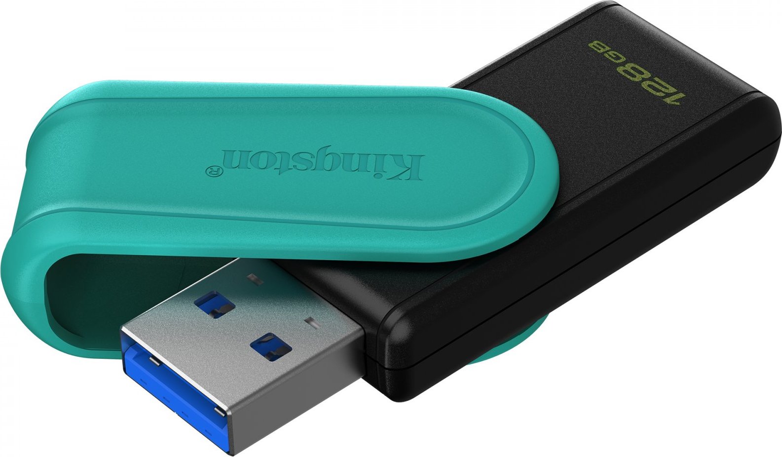Kingston Flash Disk 128GB USB3.2 Gen 1 DataTraveler Exodia S (Black + Turquoise)