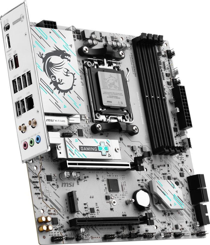 MSI B840M GAMING PLUS WIFI6E, AM5, AMD B840, 4xDDR5, 1xHDMI, WI-FI, mATX