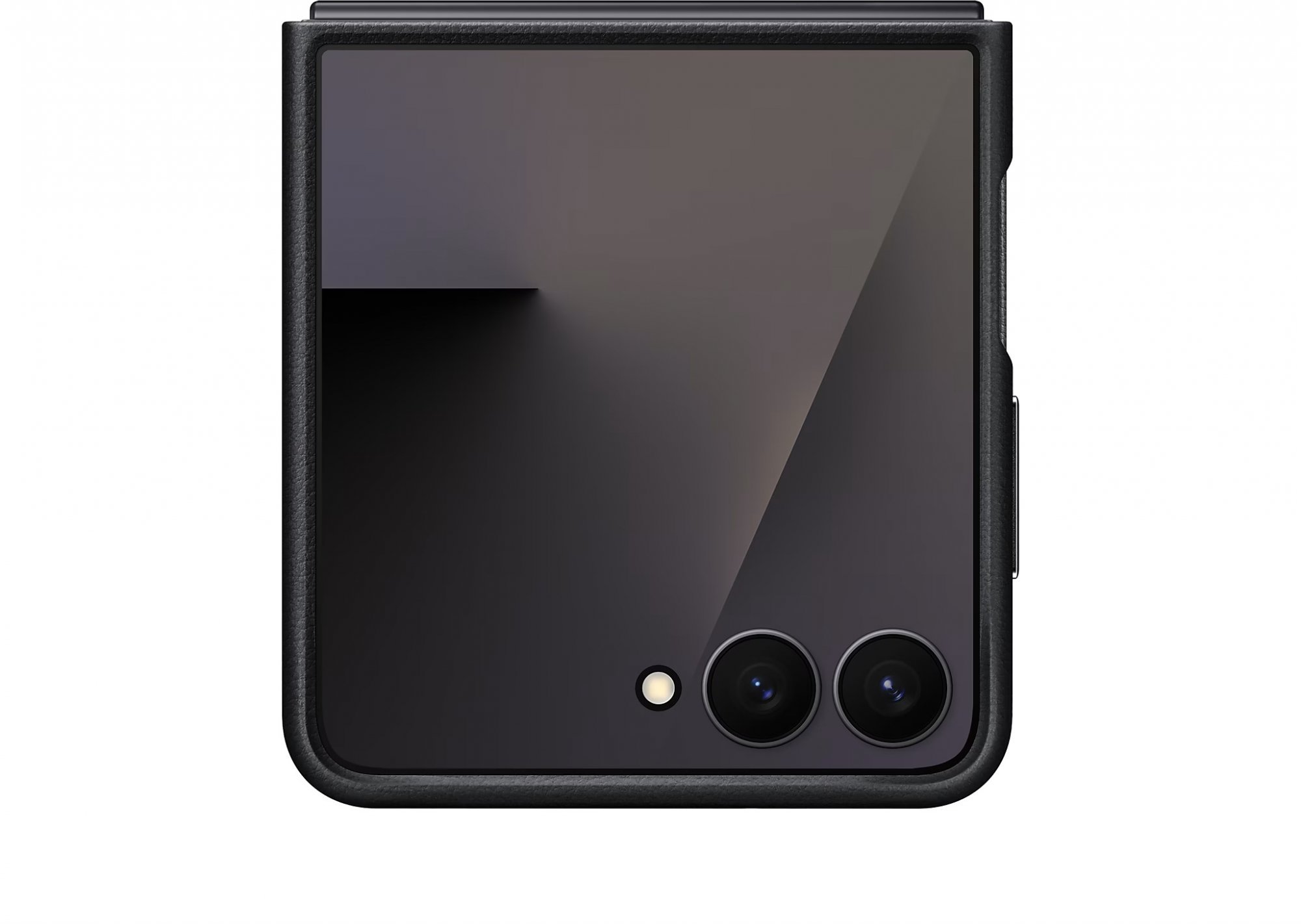 Samsung Ochranný kryt z veganské kůže Flip7 Black