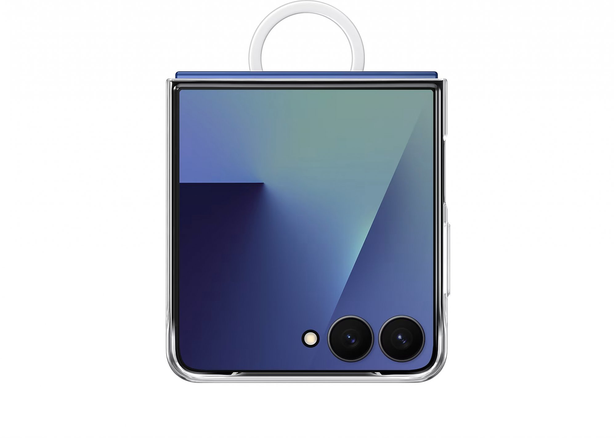 Samsung Zadní kryt s držákem na prst Flip7 Transparent