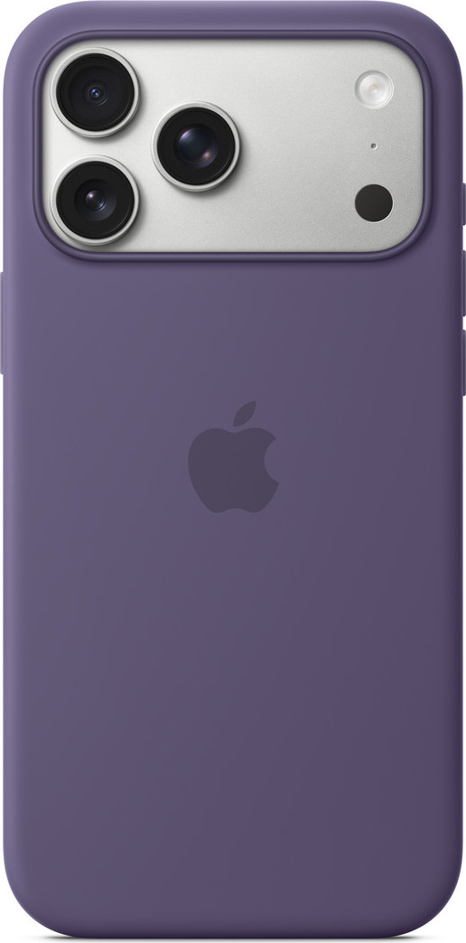 iPhone 17 Pro Max Silicone Case with MS–Purple Fog
