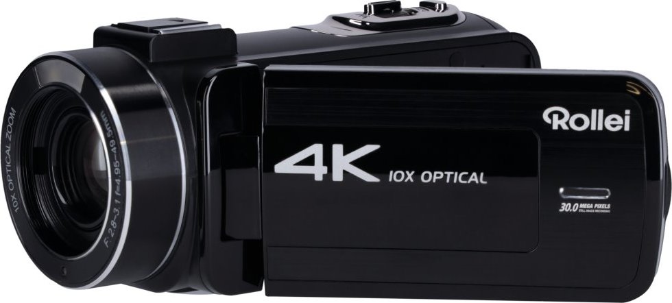 Rollei Movieline UHD10x/ 30 MPix/ 10x zoom/ 3" LCD/ 4K video/ MicroSD/ Černá