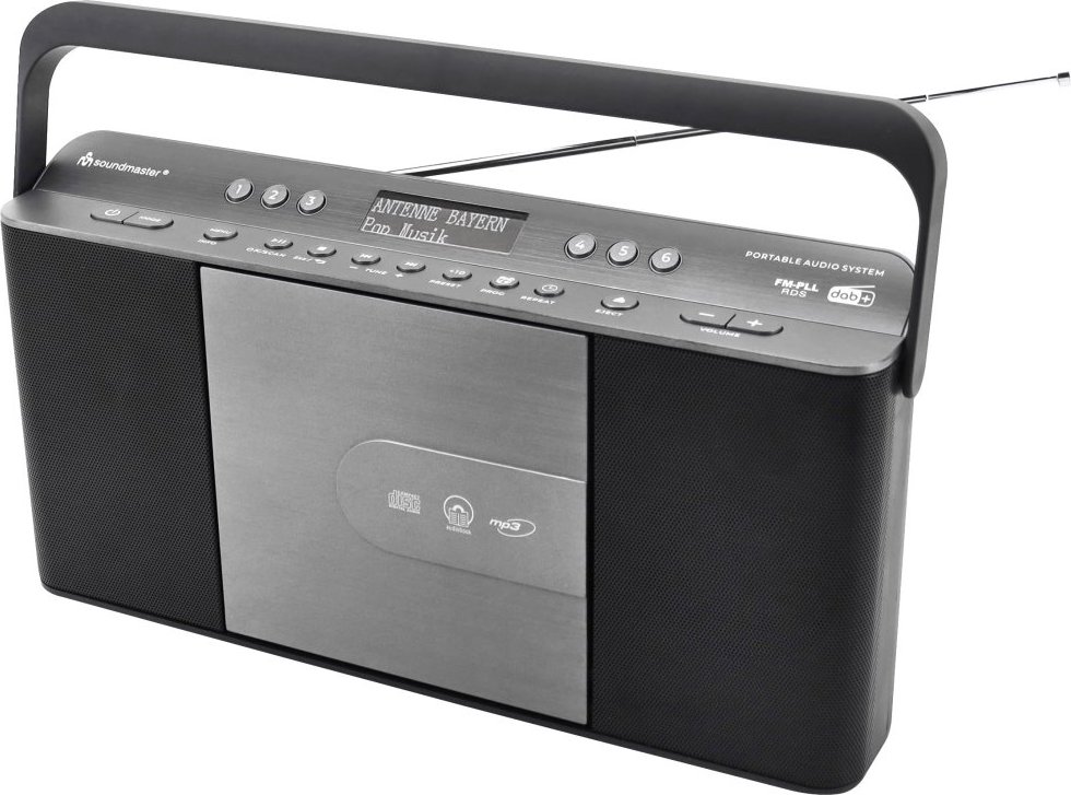 Soundmaster RCD1870SW rádio/ DAB+/ UKW/ CD/ MP3/ Budík/ Hodiny