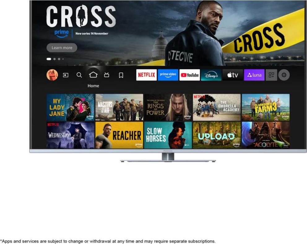 TV 65W93BE6 LED TV PANASONIC